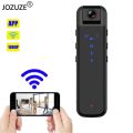 JOZUZE Wifi Mini Camera Portable Police Pocket Sport Digital Voice Video Recorder Business Conference 1080P Wearable Body Cam. 