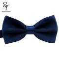 Sunnyheart Wedding Tie Solid Color Easy Adjustment Bright Color Suits Tie. 