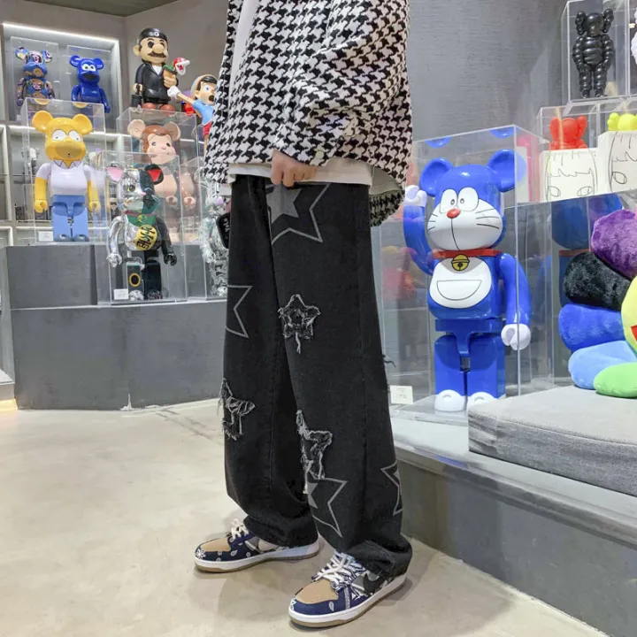 Men's%20Streetwear%20Fashion%20Brand%20Baggy%20Jeans%20Loose%20Floor%20Straight%20Wide%20Leg%20Cargo%20Pants%20Loose%20Jeans%20For%20Men%20Denim%20Trousers%20-%20Image%206