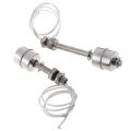 Mini Indicator Vertical Water Level Sensor Stainless Steel Float Switch.