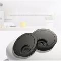 2pics 60mm Computer Desk Grommet Table Cable Wire Outlet Cord Plastic Hole Cover Cap. 