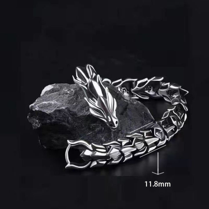 %E3%80%90Fast%20and%20Free%20Delivery%E3%80%91%20Animal%20Chain%20Hip%20Hop%20Bracelet%20Dragon%20Bracelet%20Fashion%20Exquisite%20Dragon%20Bracelet%20-%20Image%202