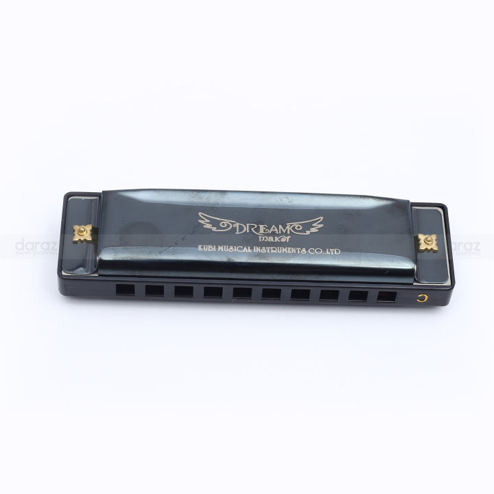 Harmonica 24 Hole Key Of C Play Tremolo- Mouth Organ Metal for Beginners