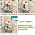 Softly White Bathroom Furniture Range Cabinet Under Sink Storage Cupboard Breathable.