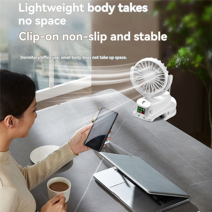 Portable%20Humidifier%20Fan%20Wireless%20Ceiling%20Electric%20Fan%20360%C2%B0%20Rotating%20Clip%20Fan%20Black%20-%20Image%206