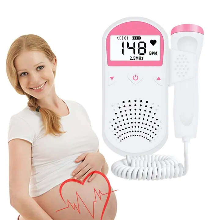 Fetal%20Doppler%202.5%20MHz%20Probe%20Heart%20Beat%20Monitor%20Backlight%20LCD%20Pink%20Color%20Fetal%20Sound%20Heart%20Rate%20Detector%20LCD%20Display%20No%20Radiation%20-%20Image%206