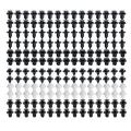 180 Push Pin Rivets Car Door Trim Panel Clips.
