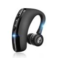New V9 Single Wireless Bluetooth Earphone with Mic Handsfree Earbuds Stereo Headphones Business In ear Headsets Black. 