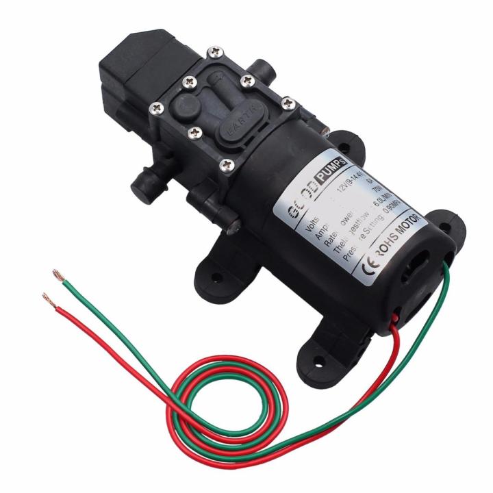 DC 12V-18V 120W High Pressure Automatic Switching Water Pump For Bike or Car Wash & Garden irrigation - Multi Plug - Multi Plug