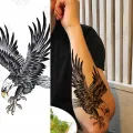 Large Totem Temporary Tattoos For Men Women Realistic Maori Dragon Thorns Tattoo Stickers Arm Body Waterproof Tatoos Tribal. 