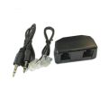 Professional Telephone Adapter For Digital Voice Recorder Telephone Line Audio Cable Line-in Cable Support 3.5mm MIC Interface. 