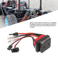 RC Boat ESC, Brushed ESC Bidirectional with Brake for Replacement. 