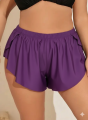 Ladies Silk Elastic Waist Shorts | Lightweight & Breathable.