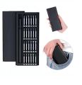 25 in 1 Precision Screwdriver Set with Magnetic Driver, Jiffix Pocket Manual Screwdriver Tool Kit with Sliding Closure, Mini Professional Repair Tools for Electronics/Watch/Camera/Laptop/Glasses.