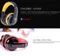 MX666 Headset New Wireless Blue Headphones Bluetooth Headset Player Stereo Headphone Gaming Earphones.