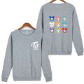 Kpop twice lovelys album hoodie hip hop casual loose hooded clothes pullover print long sleeve sweatshirts kawaii sweatshirt. 