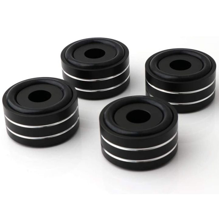 ICQURBT%2012Pcs%2040X20mm%20Aluminum%20HiFi%20AMP%20Speaker%20Isolation%20Stand%20Turntable%20DAC%20Feet%20Pad%20-%20Image%203