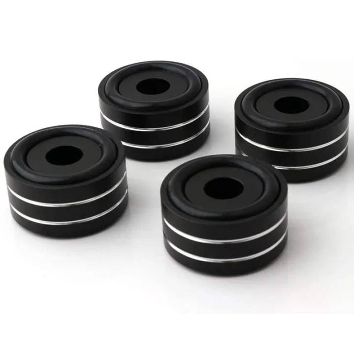 ARELENE%2016Pcs%2040X20mm%20Aluminum%20HiFi%20AMP%20Speaker%20Isolation%20Stand%20Turntable%20DAC%20Feet%20Pad%20-%20Image%203