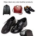 1pc Quick Polish Double-sided Leather Shoe Brush Polish Brush Shoe Maintenance Brightening Cleaning Duster Sponge Wipe Colorless.