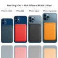 Case and Card Wallet for Magsafe Magnetic For iPhone 14 Plus 13 12 Pro Max Magnetic Card Holder and Phone Case Accessories. 