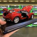 Bburago 1:24 Ferrari Roma Die-Cast Vehicles Alloy Model Car Toys for Gift Collection.