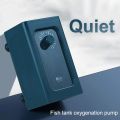 Enhance Ultra Silent Aquarium Air Pump with Dual Outlet Adjustable Air Valve Air Compressor for Fish Tank Air Pump.