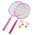 Professional Badminton Rackets Set Indoor Outdoor Playing Shuttlecock Racquet Set Sports Badminton Racket for Kids. 