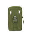 Tactical waist pouch fanny pack bag men - Versatile and Durable, Fits 6.6-inch Mobiles, Hands-Free Bag - Easy to use High quality and Inexpensive.