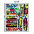 (1 Set Sale) Thai look Stickers Vinyl Reflective Decal. 