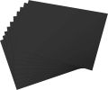 Black Card Paper A4 300gsm 10 Sheets - Double-Side Card-Stock - Black Paper Coloured Craft Art Paper Hard Card Origami Paper Card Paper Design Papers.. 