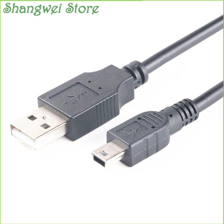 Black White USB Data Sync Cable for NIKON UC-E4 D7000 D90