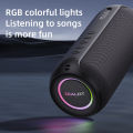 ZEALOT S32MAX Portable Bluetooth Speaker 20W IPX5 Waterproof Powerful Sound Box Bass Boost BT5.2 RGB Dual Pairing Connectivity. 