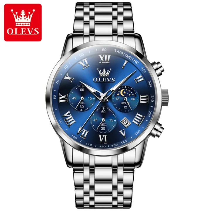 Olevs%205529%20Stainless%20Steel%20Chronograph%20Wrist%20Watch%20For%20Men%20-%20Image%205