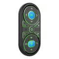 Air Mouse Voice Microphone RGB Backlit Gyro Remote Control. 
