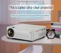 5G WiFi portable Commercial small HD projector. 4k ultra-clear bright smart home Projector.. 