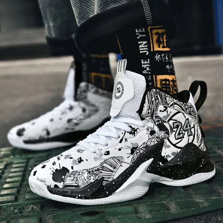 Basketball%20Shoes%20for%20Men%20Cushioning%20Basketball%20Sneakers%20Men's%20High-top%20Outdoor%20Sports%20Sneakers%20Breathable%20Athletic%20Shoes%20-%20Image%207