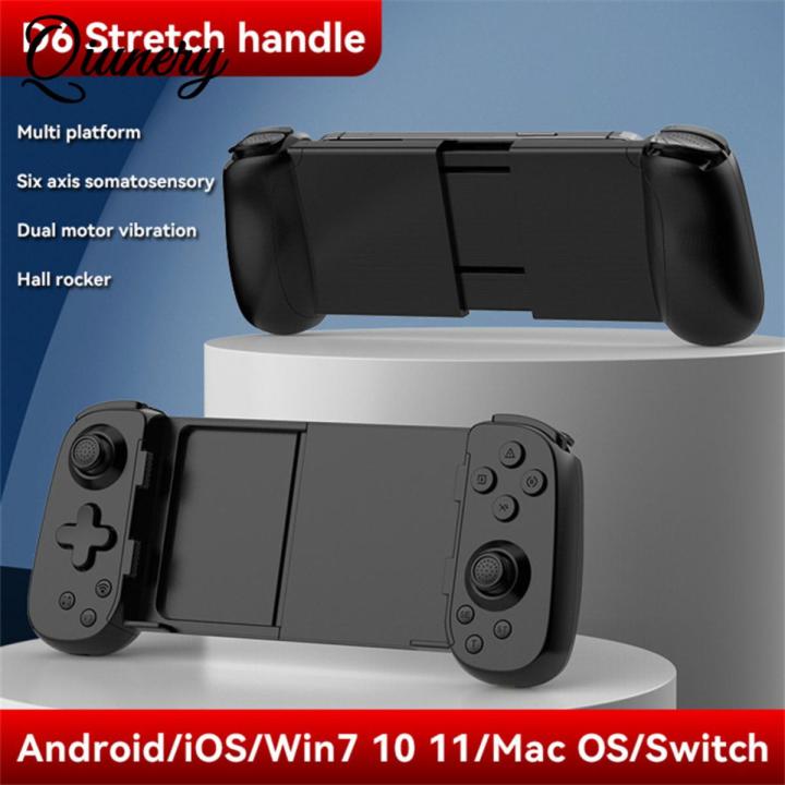 D6 Wireless Stretching Extendable Gaming Controller Joystick Pad Compatible For IPhone Android Gamepad Joystick