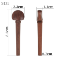 12Pcs/Set Udder String Spools Redwood Pegs Stringed Peg Repair Maintenance Tools Tuning Shaft Instrument Parts.