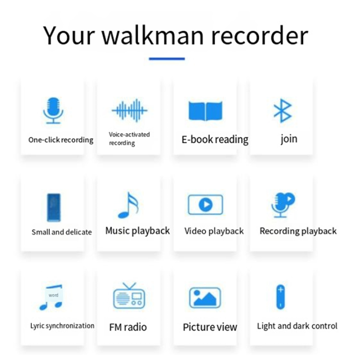 MP3%20Player%20Without%20Bluetooth%20M13%20Walkman%201.5%20Inch%20128x160%20Pixels,64GB%20-%20Image%206