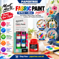 Mont Marte Fabric Paint Set 8 Pcs × 20ml.