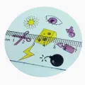 【Serendipity party】spot symbol cards game 80mm English version education with metal box for family activities party enjoy it board. 