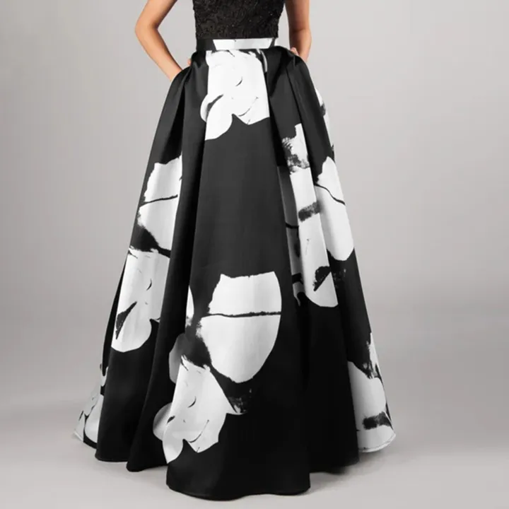 Celmia%20Stylish%20Big%20Flower%20Printed%20Women%20Skirts%20Elegant%20High%20Waist%20A-line%20Long%20Maxi%20Skirt%202021%20Casual%20Loose%20Party%20Holiday%20Skirt%20-%20Image%207
