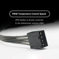 120/140mm Cooling Fan PC Case Fan 4-Pin PWM Cooling Fan Silent with Hydraulic Bearing for Radiator CPU Cooler Computer Case.