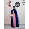 Stylish gorgeous party abaya borka gown // party borka// 4 part borka // nikab set// trendy borka gown // muslim wear // outwear// designer borka gown. 