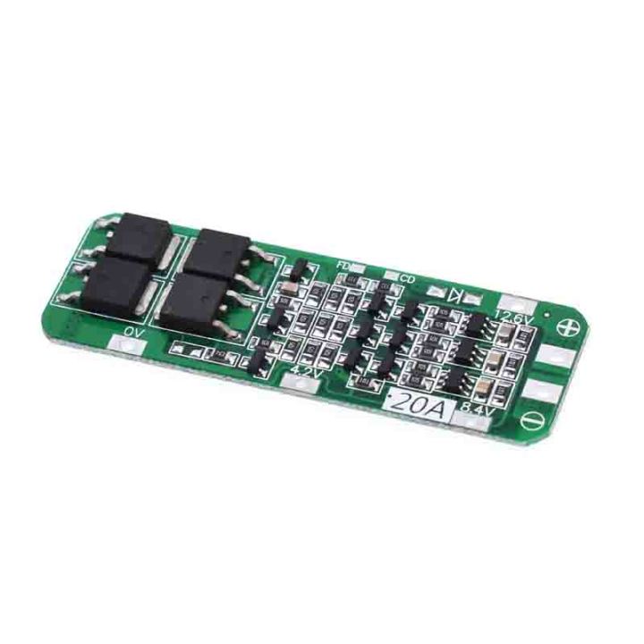 3S 20A Lithium Battery 18650 Charger  BMS Protection Board 12.6V 18650 Li-ion Cell Charging Module 11.1V 12V 12.6V