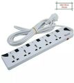 Power Up with a 5-Port Multi Plug (RFL Click) - Loading Of Switch 1500W , Cable Length 5 Meter, A Unique Choice For Home and Office Charging.