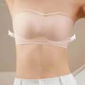Women Strapless Bra Push up Bra with Transparent Strap Breast Lift Bra Underwear Seamless Invisible Bra Bralette Bra for Party Girl Everyday ,. 