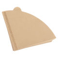 Disposable Coffee Filter, Coffee Filter Paper 1-2 Cup 100PCS High Efficiency for Drinking Shop Use. 