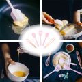 Silicone Spatula Sets Heat-Resistant Non-Stick Spatula 5pcs with Iron Core for Baking. 