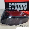 STUDDS NINJA ELITE TINTED VISOR Helmet Visor (Black) STUDDS NINJA ELITE TINTED VISOR Helmet Visor (Black). 